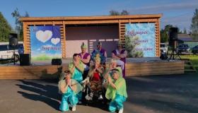 Танцевальная, группа "КарабаБарабас" приняла участие в сельском празднике "Видлица прекрасная моя"