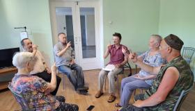 24 июля прошло очередное (второе) занятие тренинговой группы «Мы все хорошие люди»