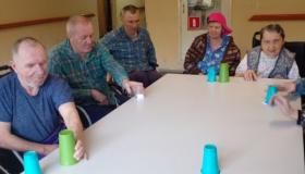 На отделении" Милосердия" прошло занятие по АФК