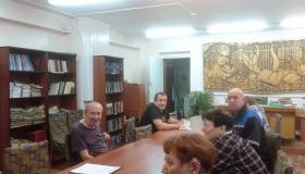 10 октября, в день, посвящённый любимой книге, в библиотеке нашего дома-интерната состоялся литературный час под названием "Моя любимая книга"