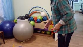 16 декабря тренажёрном зале кабинета АФК для занимающихся были приготовлены задания на меткость