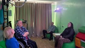 14 января на отделении по подготовке к сопровождающему проживанию инструктор по АФК Глушакова Г. Н провела тематическое занятие спортивно- оздоровительной напрвленности " Как улучшить зрение, гимнастика для глаз".